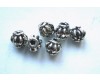 Tibetan Silver Small Barrel bead 3mm